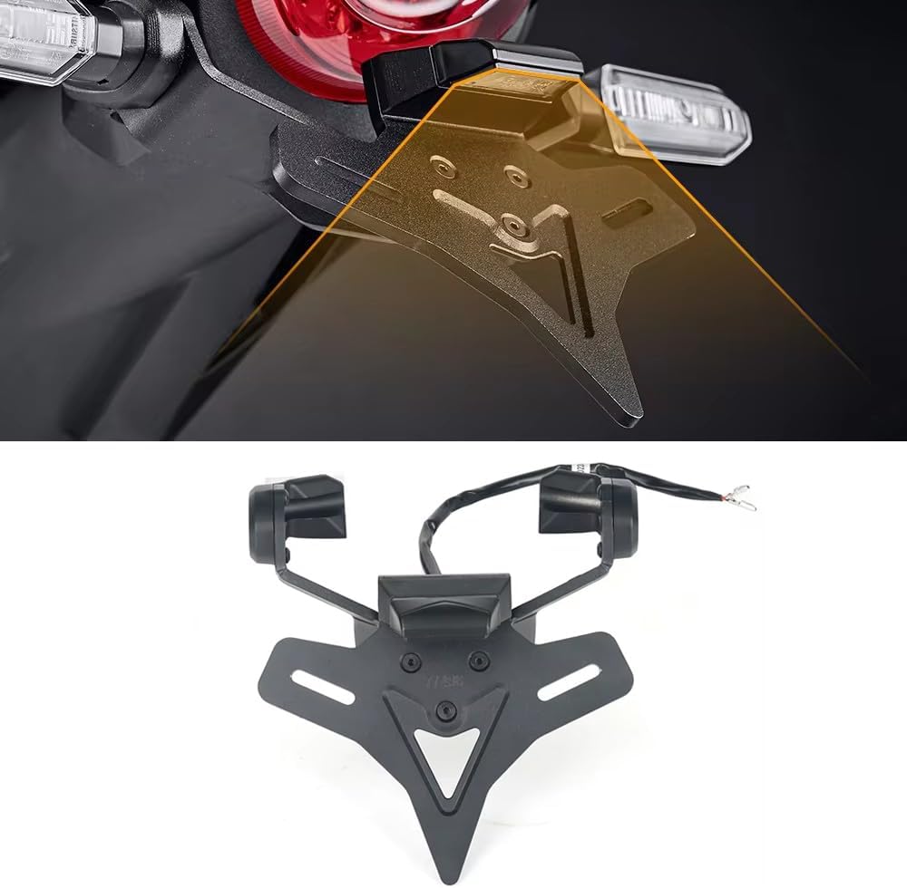 Motorcycle Accessories License Plate Bracket Fender Eliminator Kit Fits for Honda CB1000R CB 1000R CB 1000 R 2018-2024 2023 Rear License Plate Holder Tail Tidy