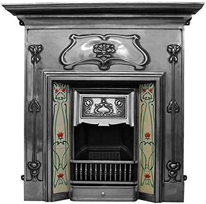 Carron The Verona Fireplace Combination in Full Polish, 50 Inch