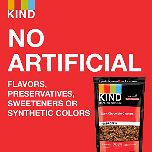 Kind 0602652171994 Healthy Grains Granola, Healthy Snack, Dark Chocolate Granola Clusters, 10G Protein thumb #5