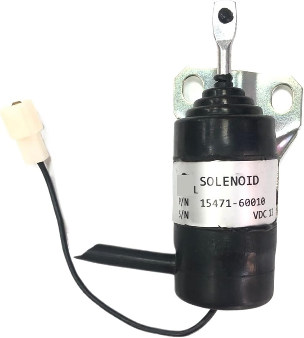 Fuel Shut-Off Solenoid 052600-1001 052600-1000 15471-60010 12V Fuel Shut Off Solenoid