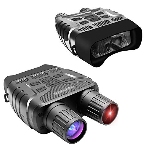Ishare Night Vision Binoculars 2.31’’TFT LCD Infrared Night Vision 300M Hunting Binocular, Digital Infrared Night Vision Scope with IP56 HD Video Recorder for Hunting & Wildlife Monitoring