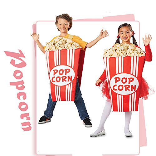 JJAIR Traje de Palomitas Navidad de la Familia de crianza, Divertido Mono...