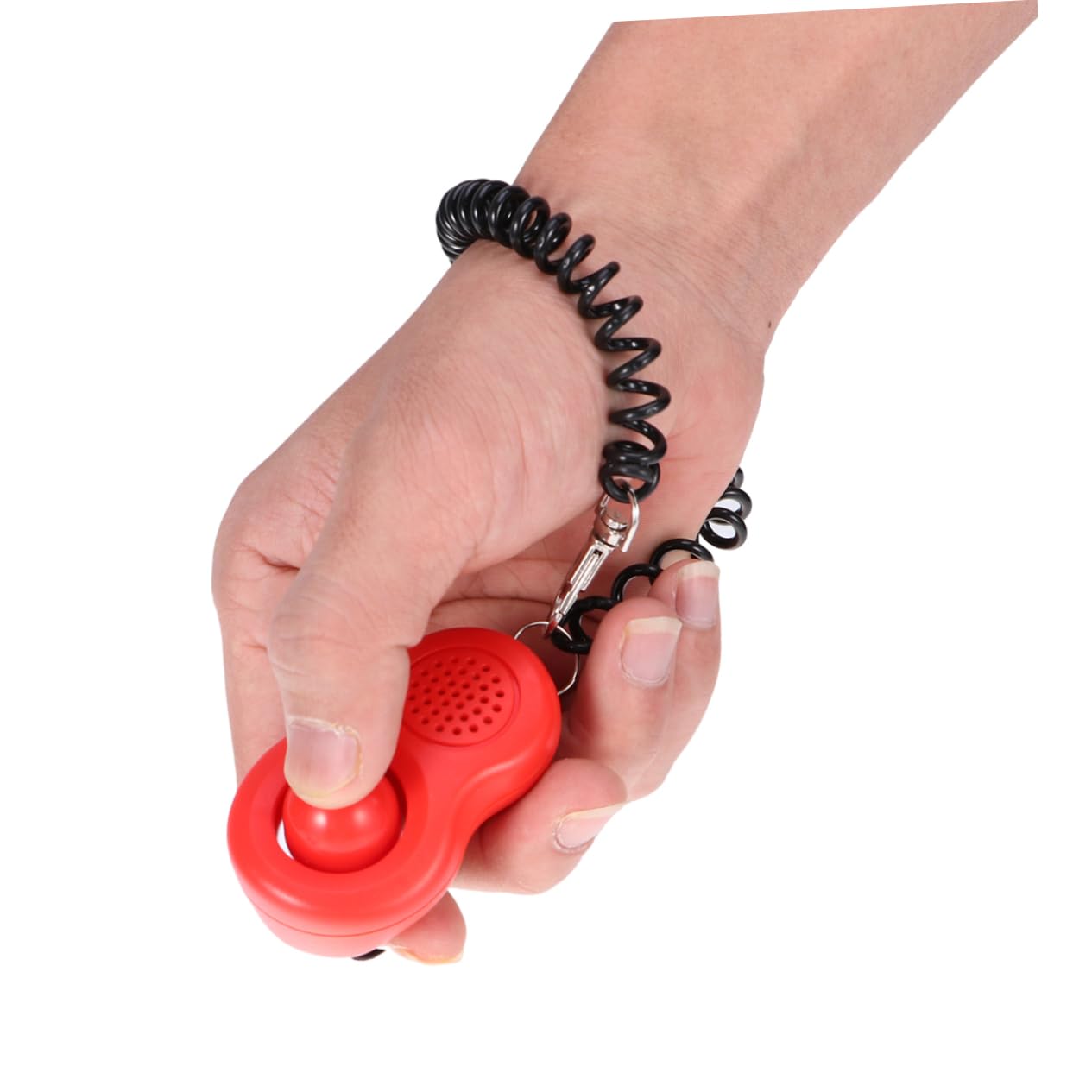 Sosoport 12pièces Kit De Clickers Entraînement pour Chiens Et Chats Outil Professionnel De Dressage avec Anneau Élastique Et Sangle Couleurs Accessoire Pratique pour Obéissance Et