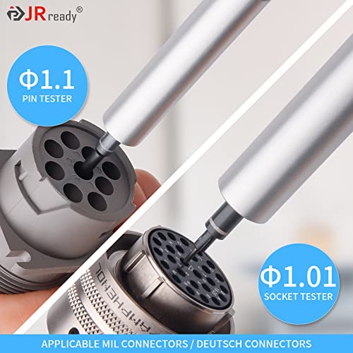 Image of JRready ST5243-HT250 Connector Inspection Tools, Removable Socket and Pin Tester Tips Work with The HT250-2 Adjustable Retention Test Tool in Electrical Connectors /Terminals