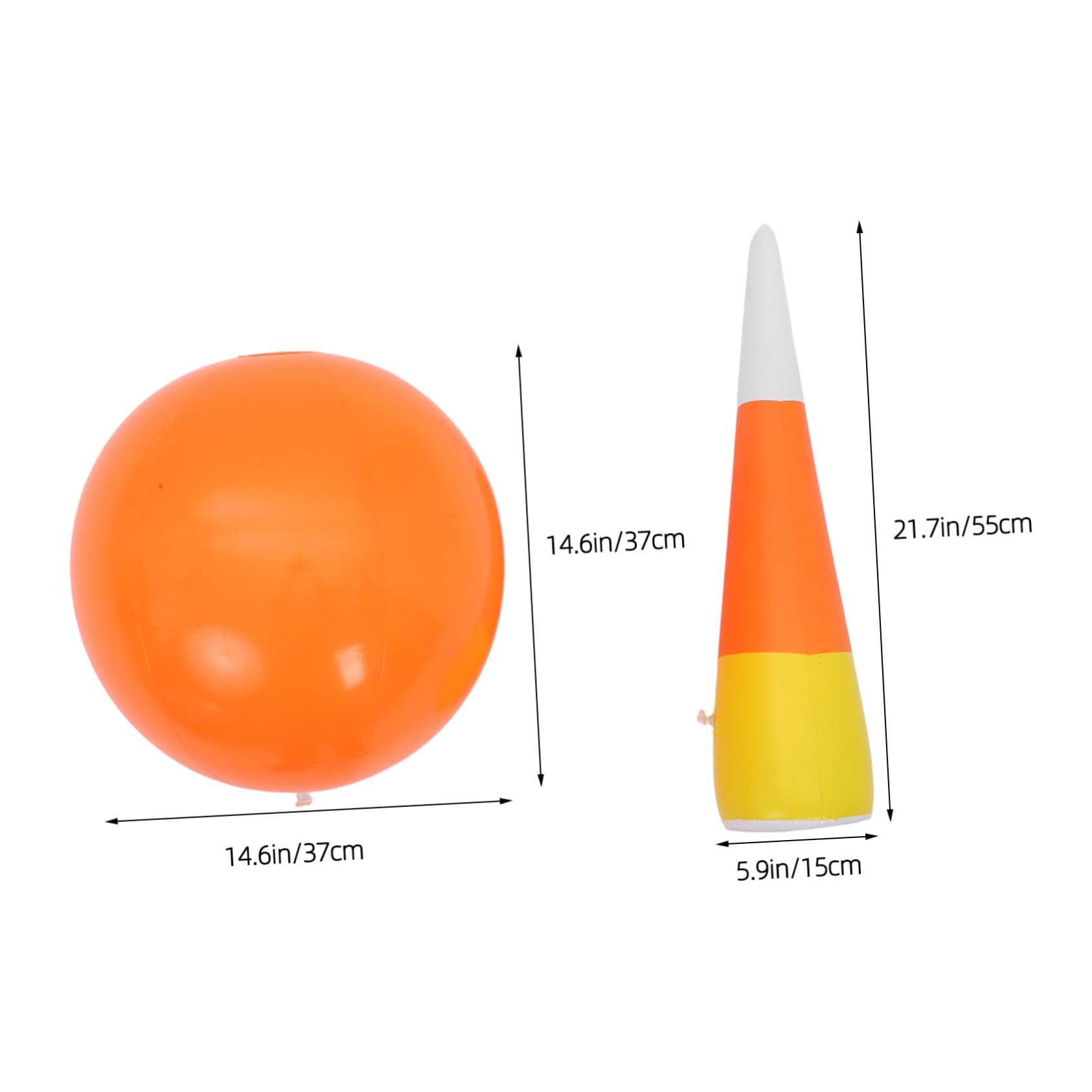 SUPVOX Bolos Inflable para Interiores y Exteriores Bolos y Bolas Inflables para Fiestas Familiares Césped