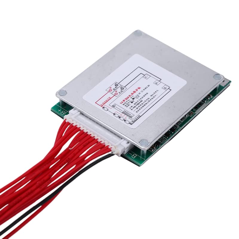 1PCS 14S 52V 35A Li-Ion Lipolymer Bordo di Protezione della Batteria BMS PCB Board Bilanciato