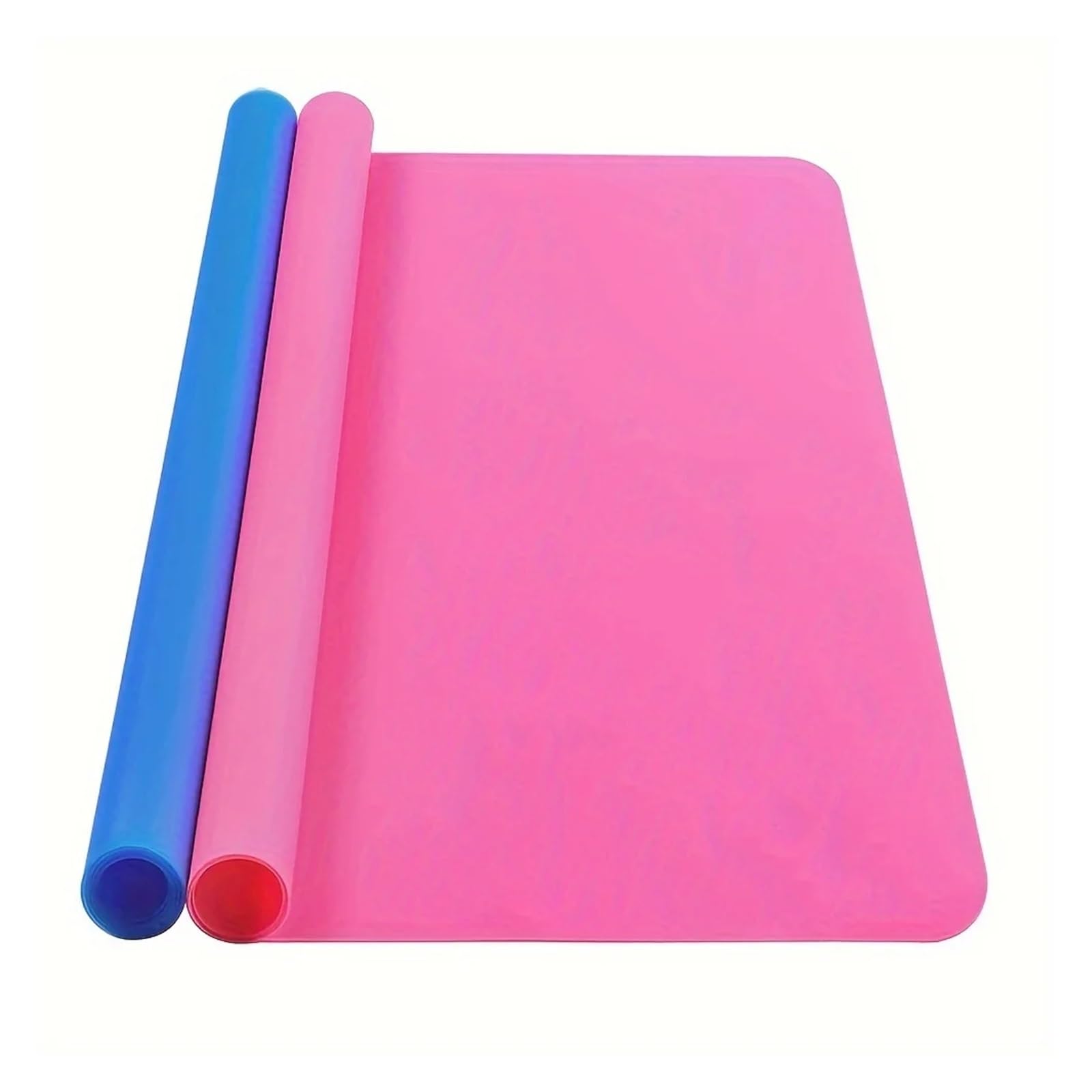 Sdiuakbv 2Pcs Silicone Painting Mat Silicone Resin Mat, Non-Stick Craft For Epoxy Art & Diy Projects For Drawing