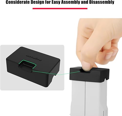 Miniatura 5 de Mini 3 4 Funda de batería para DJI Mini 4 ProMini 3 ProMini 3 RC Cámara Drone Accesorios Baterías Inteligentes Puerto de Carga Tapa Protectora Tapón