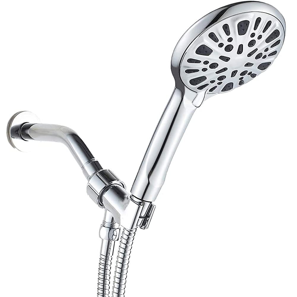 Buy Handheld Showerhead Rain Shower Combo, Full Brushed Nickel Shower