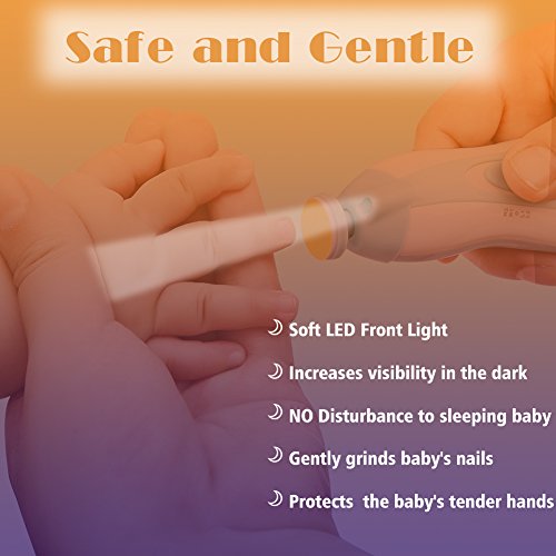 Consevisen 43221-6878 Baby Nail Trimmer Electric Nail File Baby Nail Clippers thumb #4