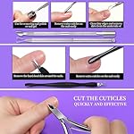 FANDAMEI Nail Soaking Bowl, Nail Soak Off Bowl, Dip Powder Remover Tools, Nail Remover Bowl, Manicure Bowls Nail Soaking, Cuticle Kit - Image 3