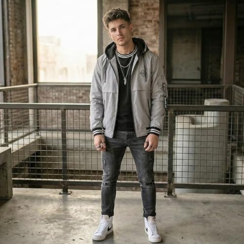 ARHAM TAG Wind Cheater For Men | Winter Jacket For Men Printed Design | Light Weight Men Jacket (Pack Of 1) - Image 5