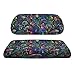 NDISTIN Golf Cart Seat Cover Sets Mushoom Include Bench Seat and Backrest Cover 2 Pack Universal Soft Golf Cart Seat Towel Covers Universal Fit 2 Seat Golf Cart Golf Cart Decorations, Magic Mushroom