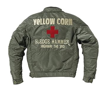 YELLOW CORN XL ジャケット　YB-8309 イエロー　コーン Amazon | イエローコーンウインタークロスマスタージャケットYB