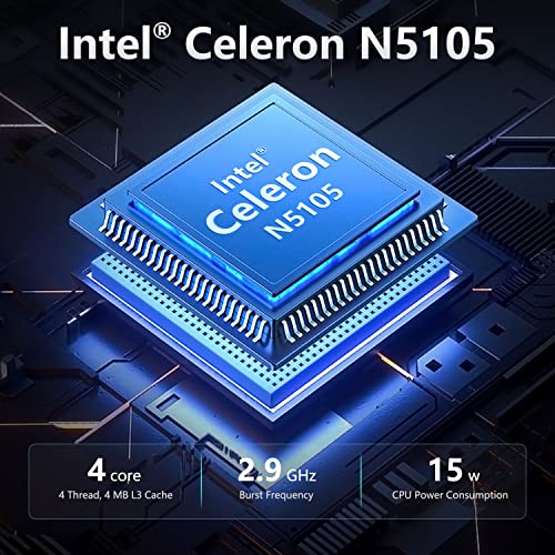 Intel Nuc 11 Nuc11Atkc4 Atlas Canyon Home And Business Mini Pc Desktop, Win11 Pro, Intel Celeron N5105 4-Core, 4-Thread - Support Hdmi Dual 4K Uhd/Bluetooth V5.1/Wifi (8Gb Ddr4 Ram + 256Gb Ssd) #TOP1
