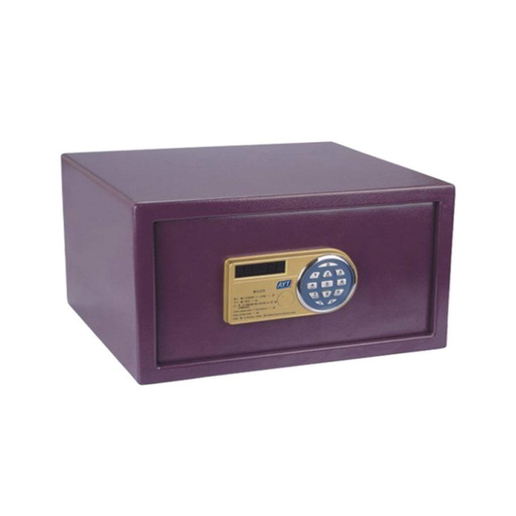LHSUNTA Electronic Security Safe Box,Key Cabinet Anti-Theft Digital Electronic Steel Locking Bolt Safety Box for Home Security Cabinet Safe 420 380 220mm (Color : A)