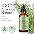 Rosemary Oil for Hair Growth, Rosemary Essential Oil, 100% Pure Natural, Dry Scalp Treatment, Hair Growth Serum for Thicker Longer Fuller Healthier Hair 2.02 fl oz