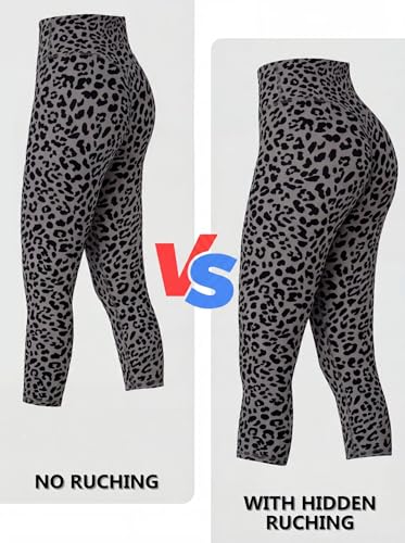 Image of Sunzel Sunzfly Invisible Butt Scrunch Workout Leggings for Women, Butt Lifting High Waisted Gym Yoga Pants with Tummy Control