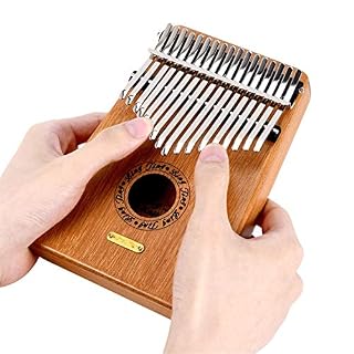 Haiqings K17G / K17GEQ 17 Kalimba Mbira Thumb Piano (sans EQ) Cadeau for Les Enfants débutants Professionnels (Couleur… - Les Beatles, Paul McCartney, John Lennon, RIngo Starr, George Harrison Haiqings K17G / K17GEQ 17 Kalimba Mbira Thumb Piano (sans EQ) Cadeau for Les Enfants débutants Professionnels (Couleur… – Image 3