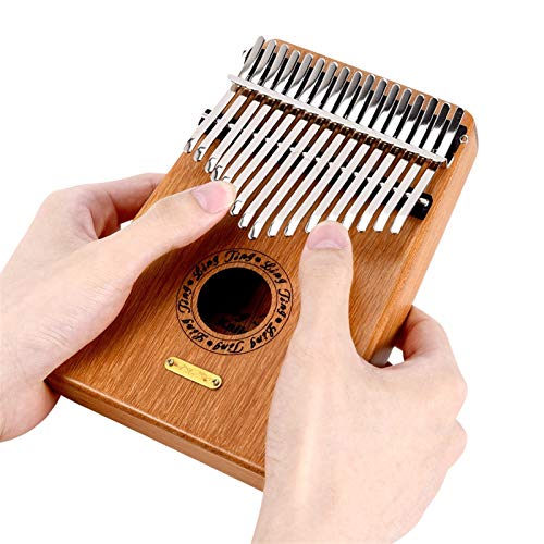 Haiqings K17G / K17GEQ 17 Kalimba Mbira Thumb Piano (sans EQ) Cadeau for Les Enfants débutants Professionnels (Couleur… - Les Beatles, Paul McCartney, John Lennon, RIngo Starr, George Harrison Haiqings K17G / K17GEQ 17 Kalimba Mbira Thumb Piano (sans EQ) Cadeau for Les Enfants débutants Professionnels (Couleur… – Image 4