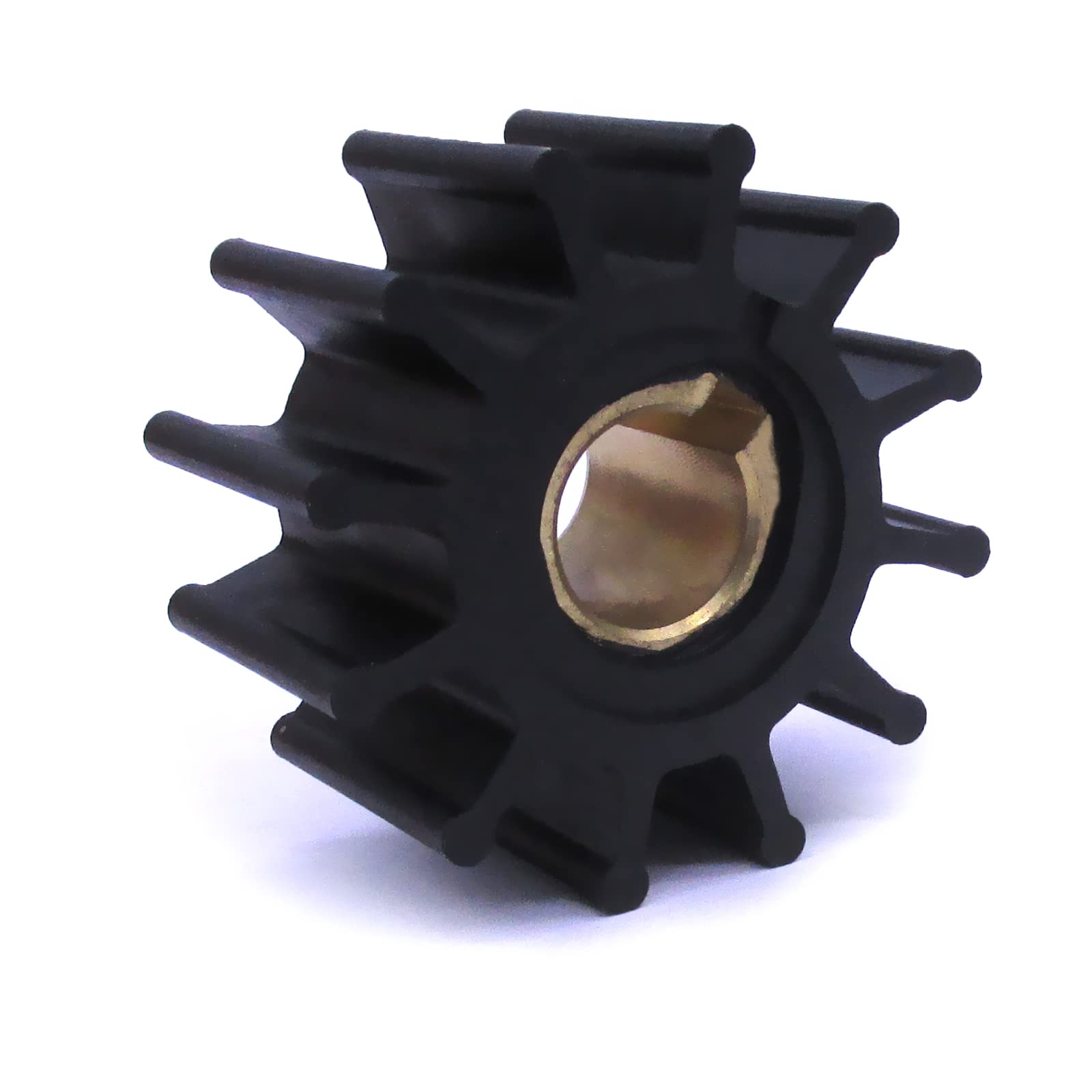 Flexibles Wasserpumpenrad 4568-0001 1427-0003 2877-0001 für Jabsco / 09-801B für Johnson / 18-3075 für Sierra / 875575-3 831182 für Volvo Penta /1 24310 -46090 145410-46090 für Yanmar /500108 für CEF