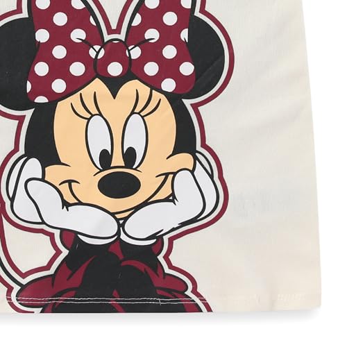 Disney Minnie Mouse Girls Short Sleeve T-Shirt for Big Kids4