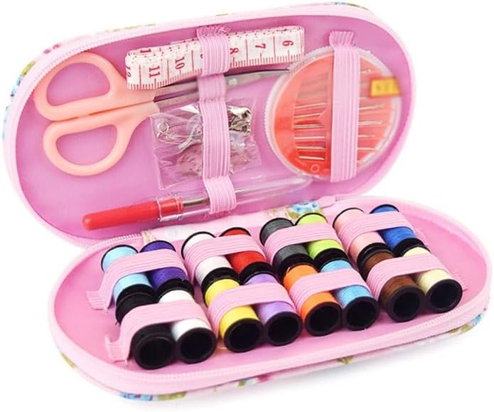 MVNOIRE Fabric Needle Thread Bag Portable Sewing Tool Multi-Functional Kit