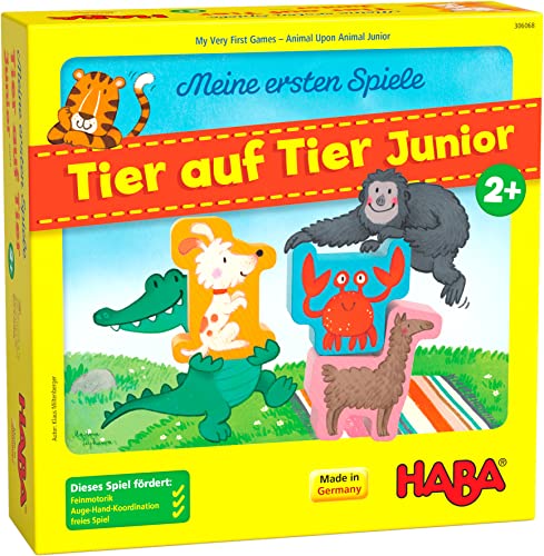 Animaux sur Animal Junior HABA pour développer la motricité fine 2 ans