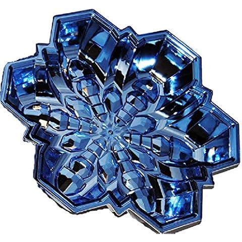 Greenbrier,plastic Snowflake Candy Dish,24 OUNCES Cover