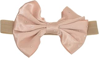 Satin Hair Band for Girls, Beige, DR-A-O-292