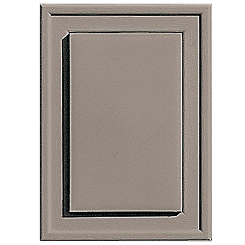 Builders Edge 130130001008 Raised Mini Mounting Block 008, Clay