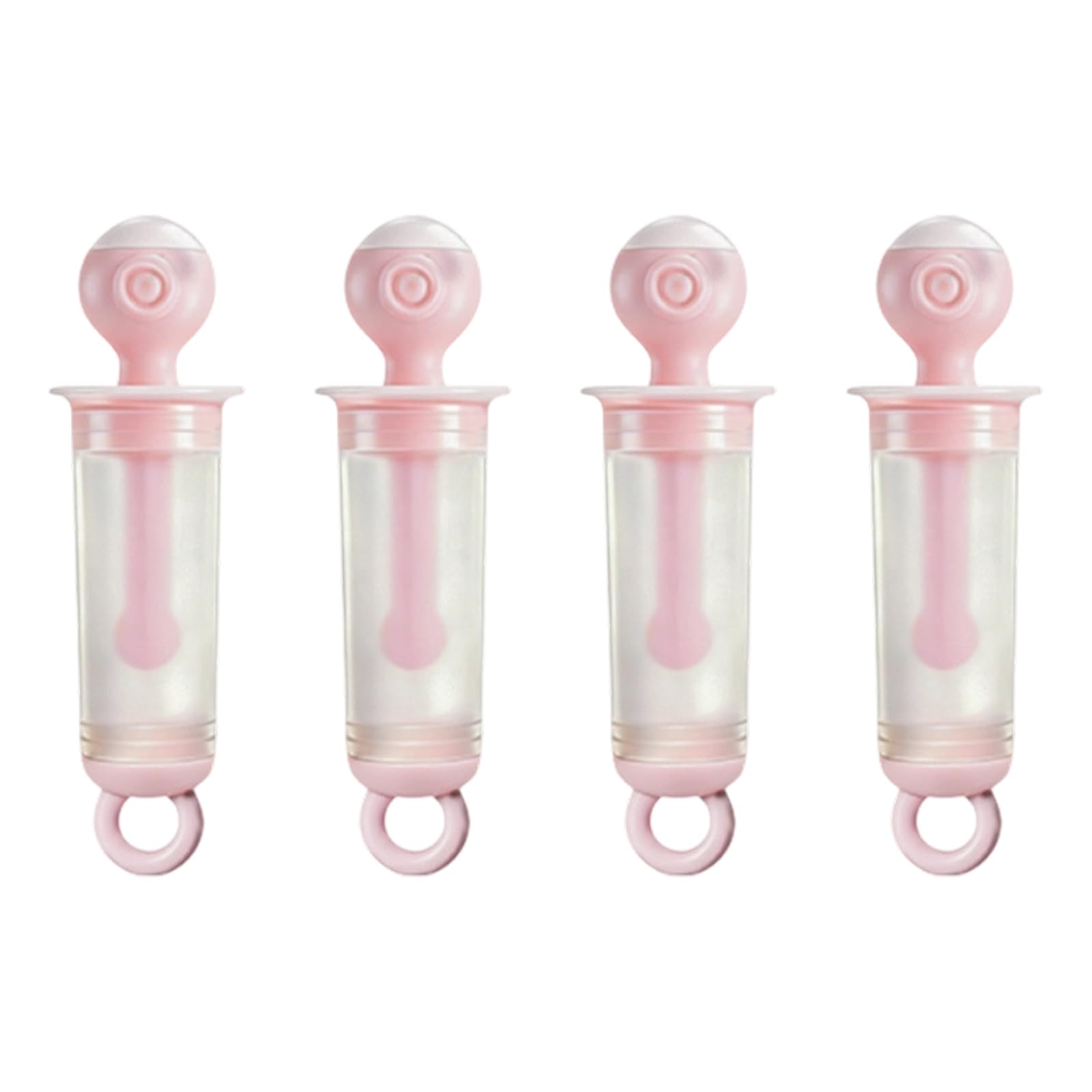 APGLSXY 4 Piece Freezer Treat Maker Set for Homemades Dessert and Snacks Food Safe Leak Proof Ice Cream Stick Molds Ice Stick Molds