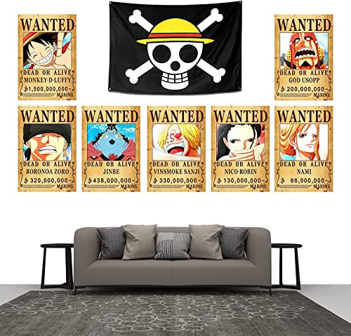 10Pcs New Edition Anime Poster, And Flag #TOP5