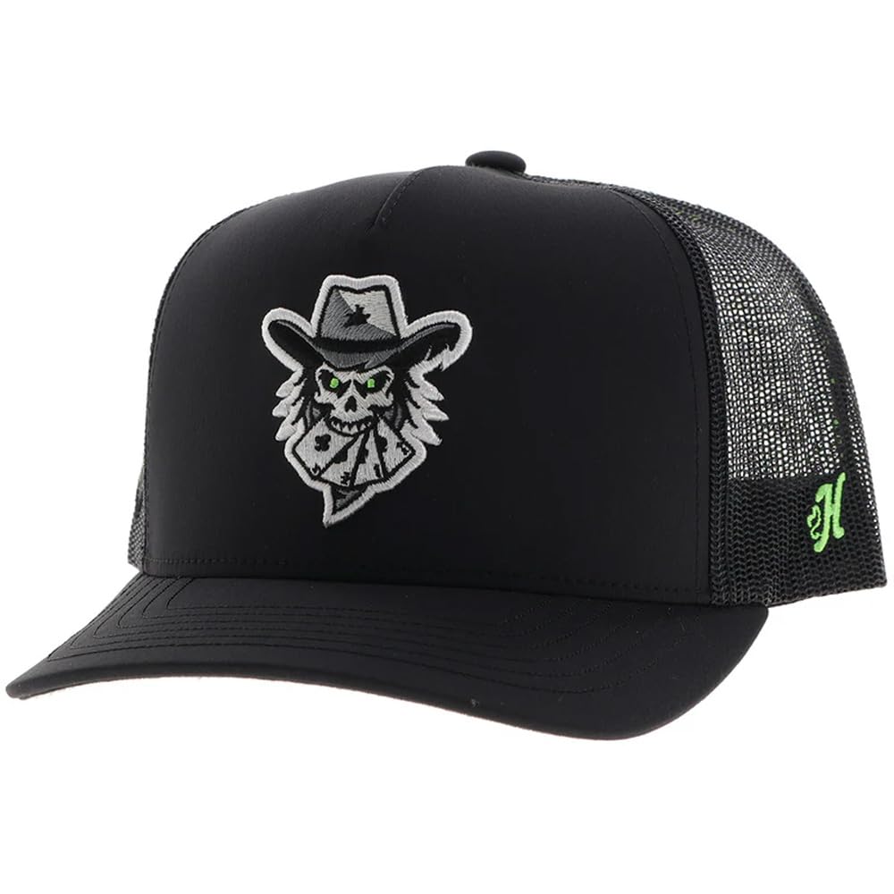 HOOEY Austin Gamblers Trucker Hat for Men – Adjustable Mesh Baseball Cap, Western Snapback Hat for Work & Everyday Wear