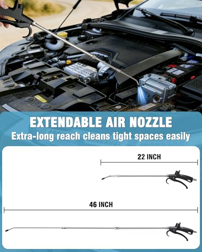 KEENTECH Extensible Air Blow Gun