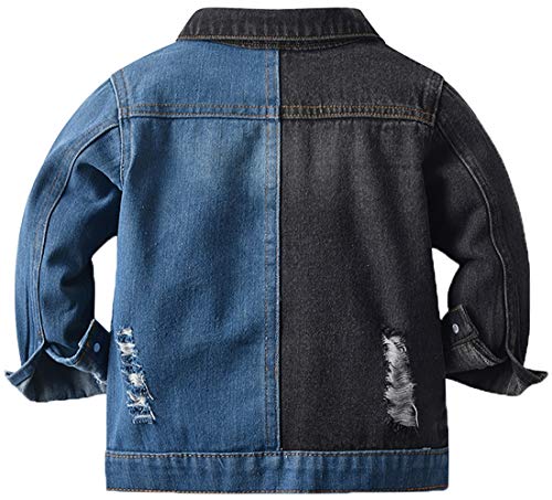 Image of Joe Wenko Kids Toddler Baby Boys Girls Casual Outerwear Denim Jacket