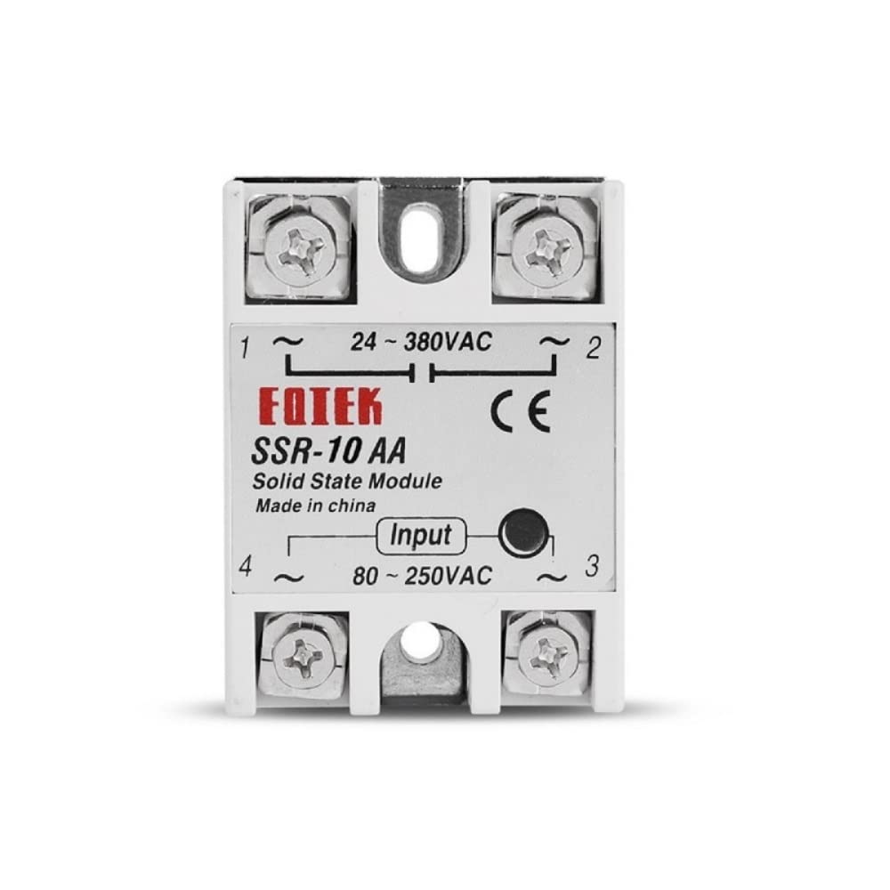 Fotek AC to AC 80-250V SSR-10AA Solid State Relay