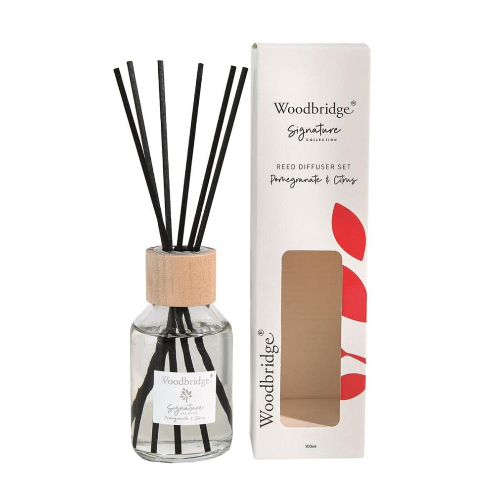 Aroma Accessories Woodbridge Pomegranate & Citrus Reed Diffuser - 100ml