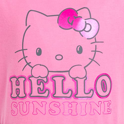 Vestido de Hello Kitty para niña pequeña y ropa casual infantil de algodón 4