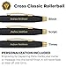 Dayspring Pens Cross Rollerball Pen | Engraved/Personalized Cross Classic Century Black Rollerball Pen with Gold Trim AT0085-110. Custom Laser Engraving of Your Personalized Gift Recipient's Name