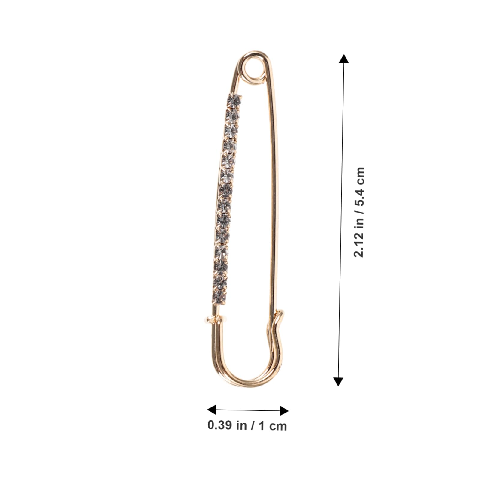 VILLCASE 48stücke Strass Sicherheitsnadeln Elegante Broschen Für Kleidung Bastelprojekte Und Festlichkeiten Robuste Und Zuverlässige Anstecknadeln Vielseitig Einsetzbar