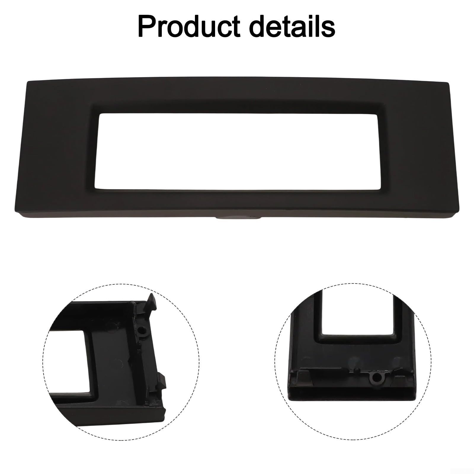 Boîtier Noir pour Lecteur CD RD4 - Écran de Rechange Multifonction Compatible avec Garniture intérieure 207