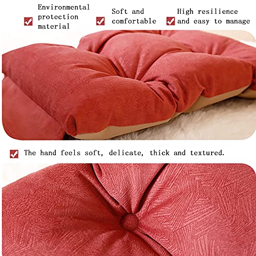 Repose-Pieds Doux pour la Peau Solution Gain de Place Pouf Rayures