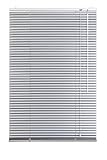 Lichtblick Jalousie Aluminium, 120 cm x 160 cm (B x L) in Silber, Sonnen- & Sichtschutz, aber auch Verdunkelungs-Rollo, für Fenster & Türen
