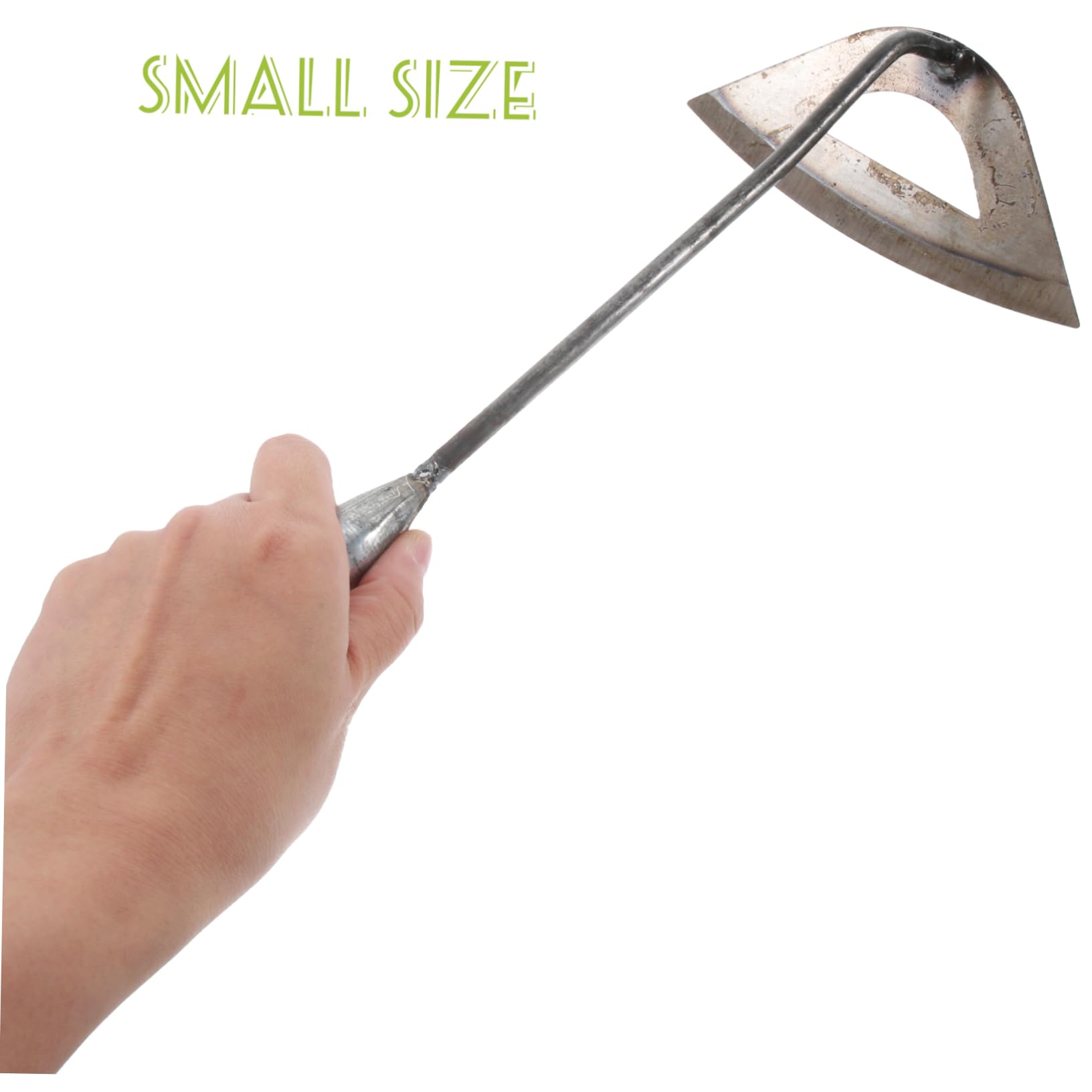 FUNOMOCYA Gardening Hoe Tool Durable Hollow Hand Hoe for Weeding and Digging Lightweight Design for Garden Maintenance and Plant Care