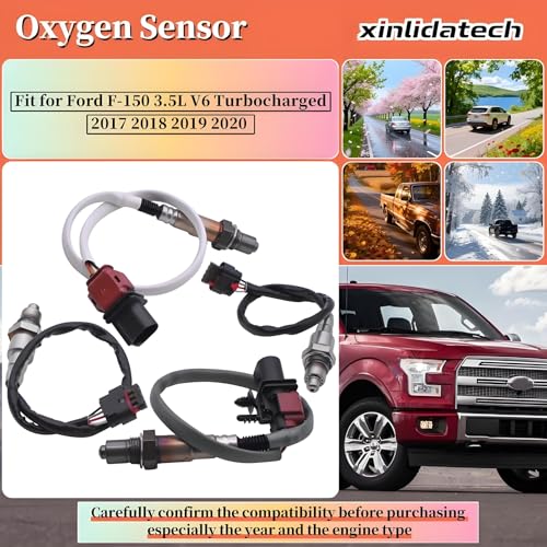 Sensor de oxígeno 4 piezas para Ford F150 3.5L turbo 2017-2020 miniatura 2
