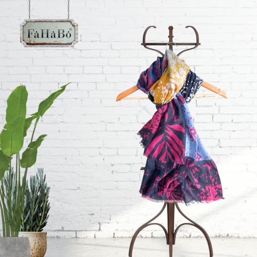 Image of Aura Collection Viscose Cotton Scarf Stole for Women