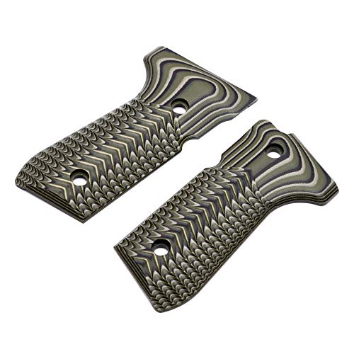 Guuun Beretta 92 Grips G10 Full Size Beretta 92fs 96 Grips Slim ECG Texture - Image 2