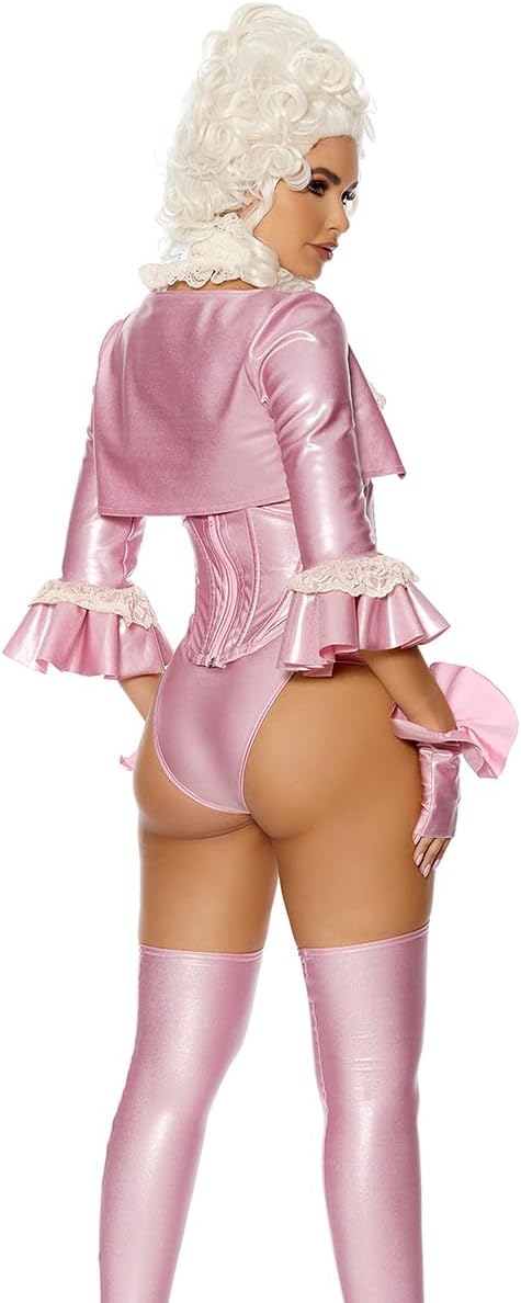 Forplay Women's Eat Cake Sexy Movie Character Costume Set, Pink, M/L