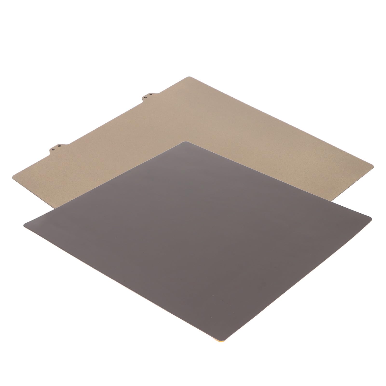 Lazmin112 Plaque de Construction D'imprimante 3D, PEY étoilé Arc-en-ciel Double Face 300x300mm et Tôle D'acier à Ressort PEI Texturée, avec Motif D'étoile (Plaque d'acier PEY Fim de 300 mm avec